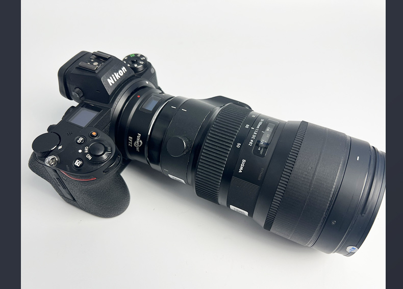 On-camera demonstration