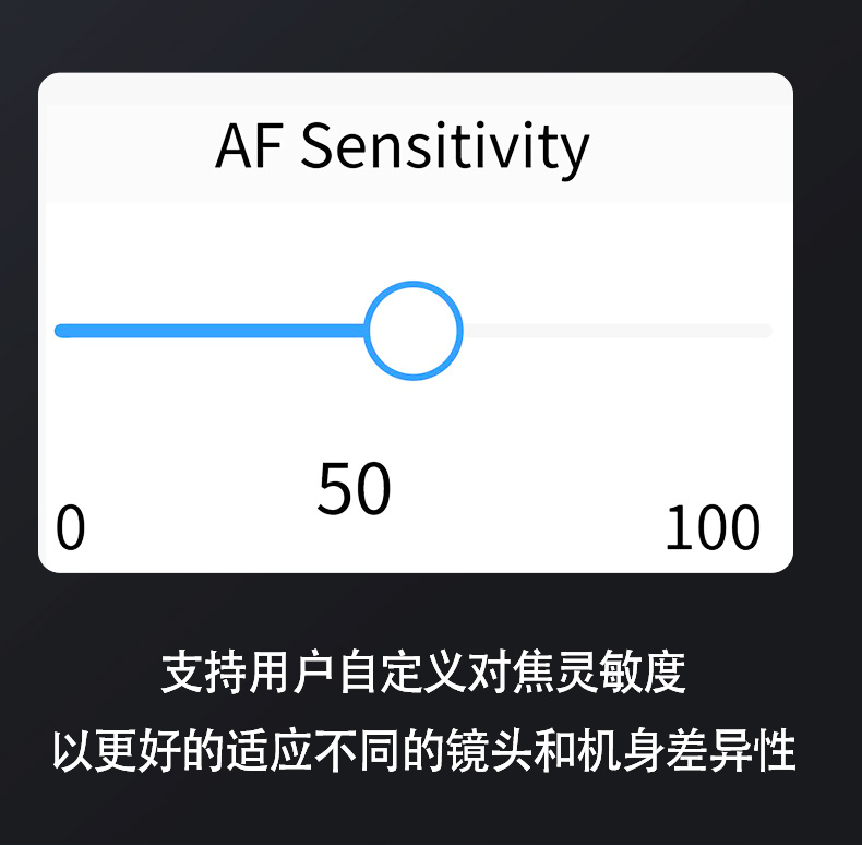 支持光圈自动同步